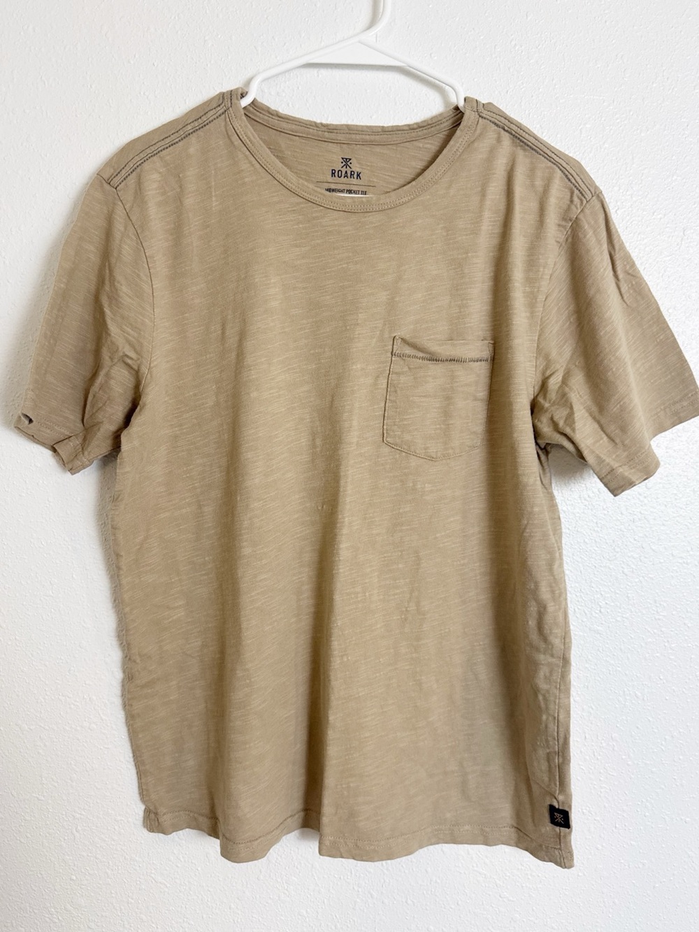 Roark Men's Short-Sleeve midweight Pocket T-Shirt